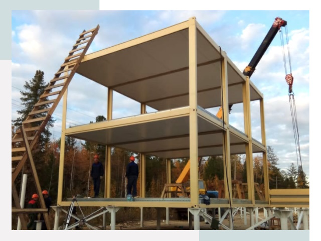 Строительство модульных здания Ессентуки