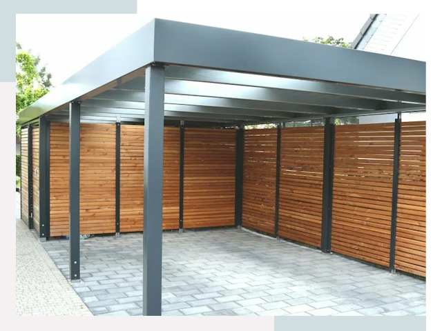 Навесы для парковки в Ессентуках