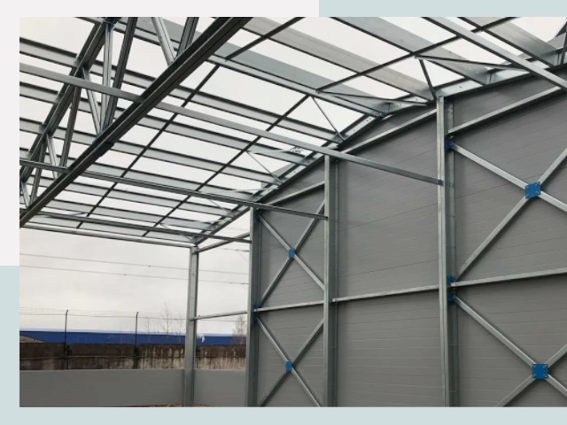 Каркасные ангары от СтальСтрой-Ссн по цене от 612 руб.