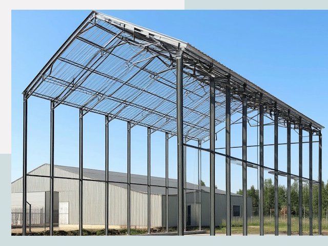 Прямо стенные ангары от СтальСтрой-Ссн по цене 612 руб.