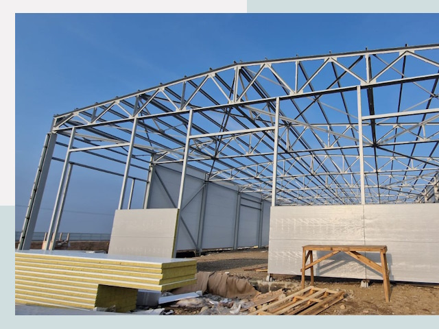 Утепленные ангары в Ессентуки от 612 руб. за м²