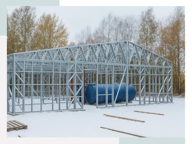 Металлические ангары в Ессентуках