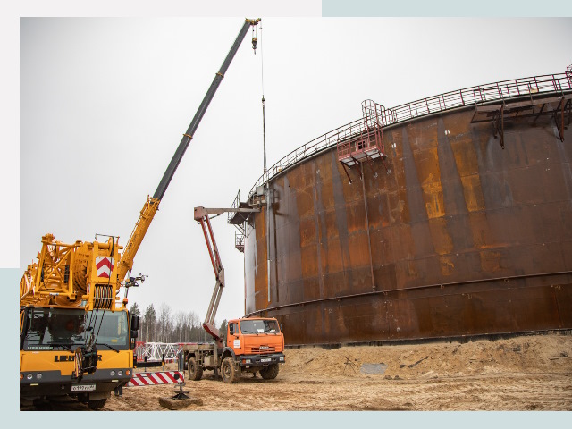 Монтаж резервуаров в Ессентуках от 612 руб. за м³