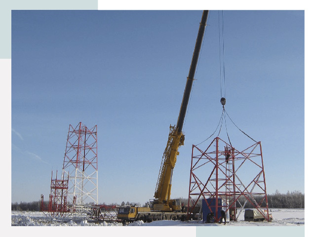 Монтаж вышек связи в Ессентуках