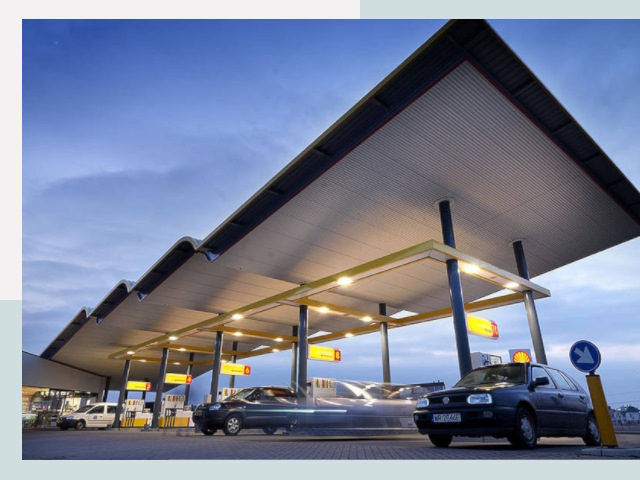 Навесы для АЗС в Ессентуки от 612 руб. - Защита и комфорт