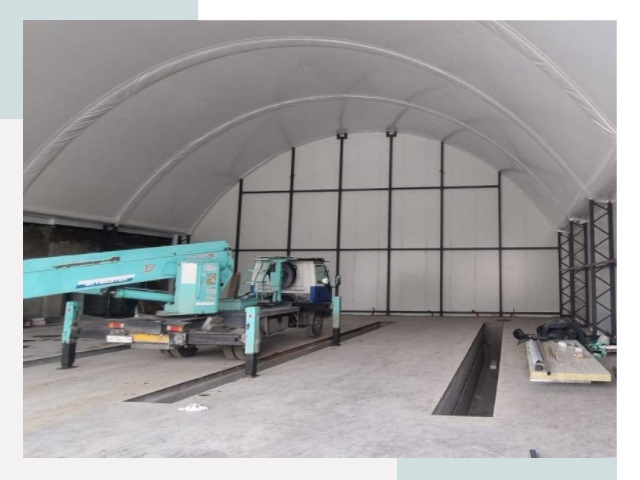 Внутреннее оснащение ангаров в Ессентуках