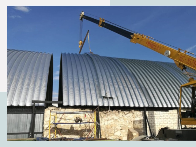 Реконструкция ангаров в Ессентуках от 612 руб.