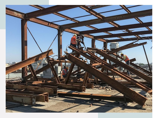 Демонтаж металлоконструкций в Ессентуках от 612 руб.