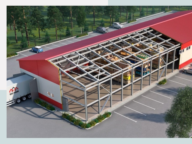 Проектирование ангаров в Ессентуках от 612 руб.