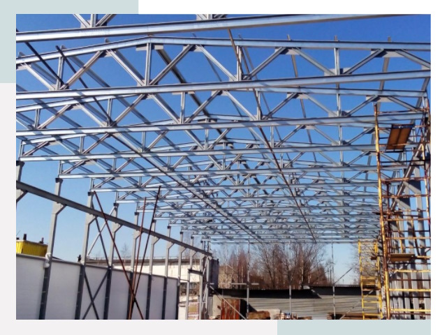 Металлокаркасы для складов в Ессентуках