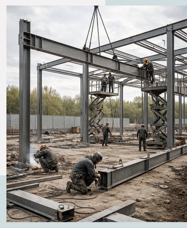 Строительство выставочных павильонов из металлоконструкций в Ессентуках